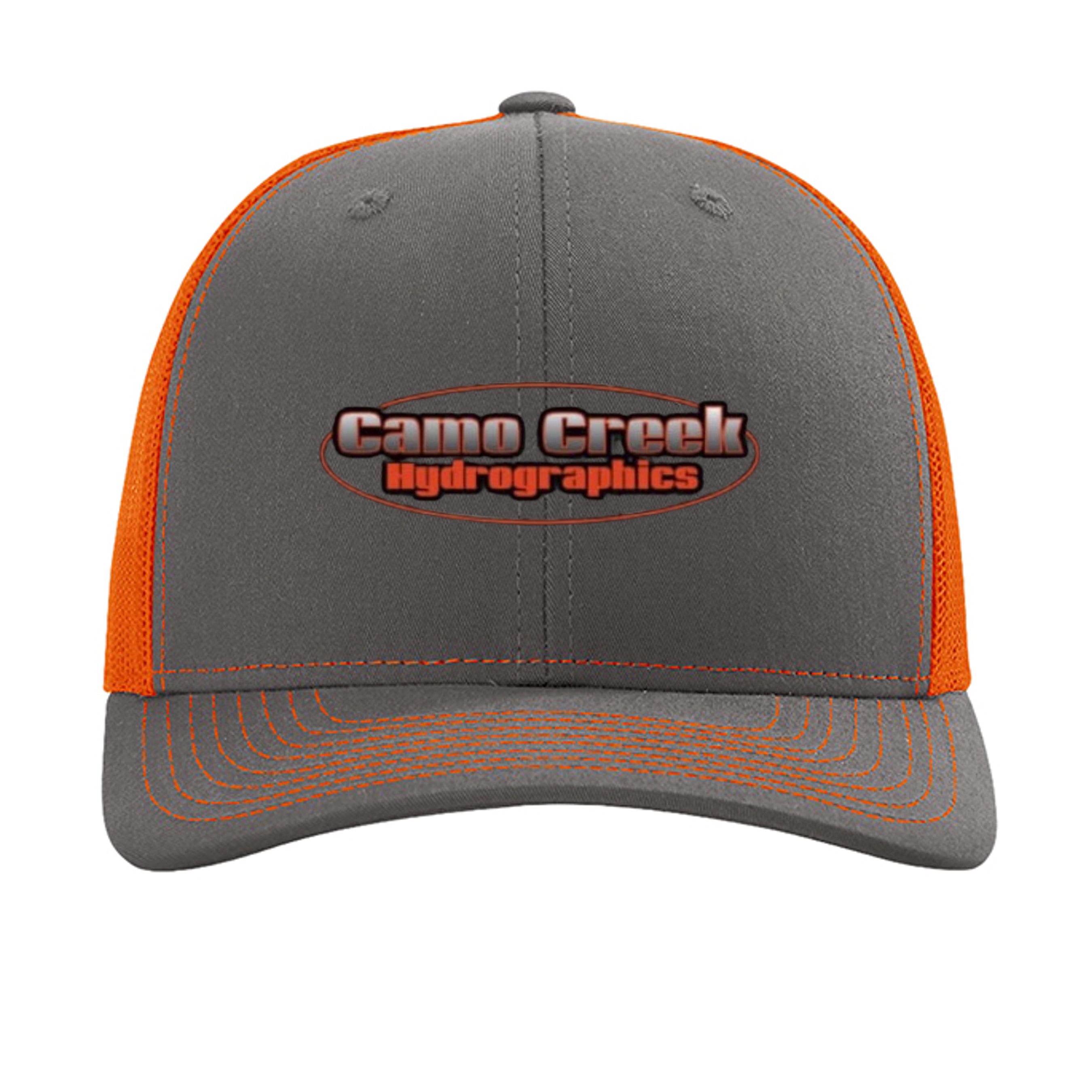 Charcoal/ Orange - 112 - FRONT