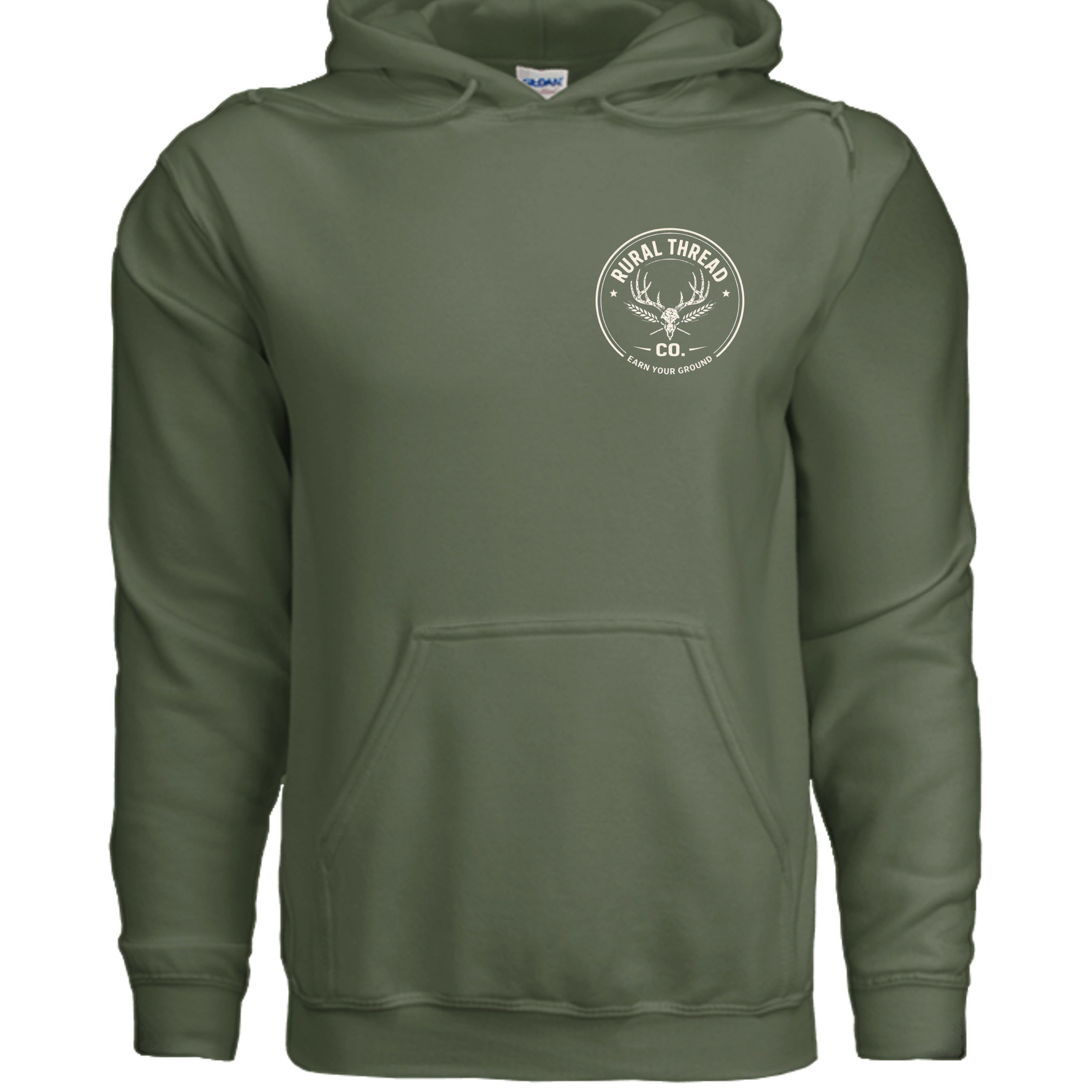 MILITARY GREEN - G185 - FRONT