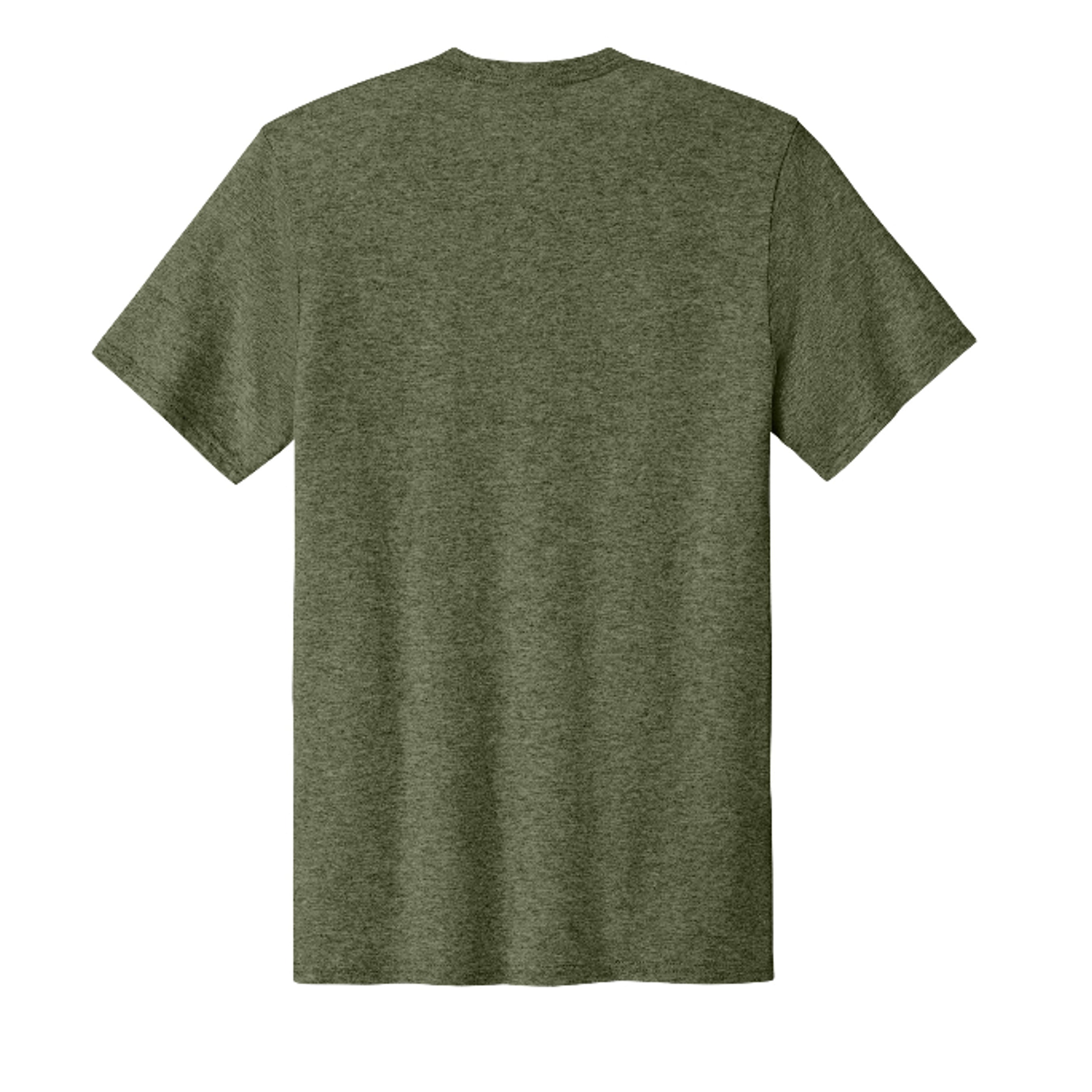 Olive Drab Green Heather - PC43 - BACK